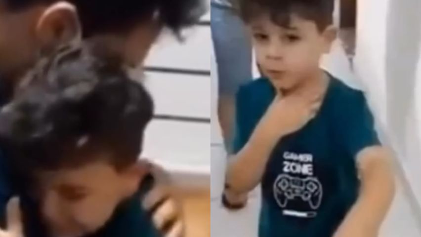 Emoção: menino de 5 anos reencontra pai que passou um mês na UTI; Vídeo
