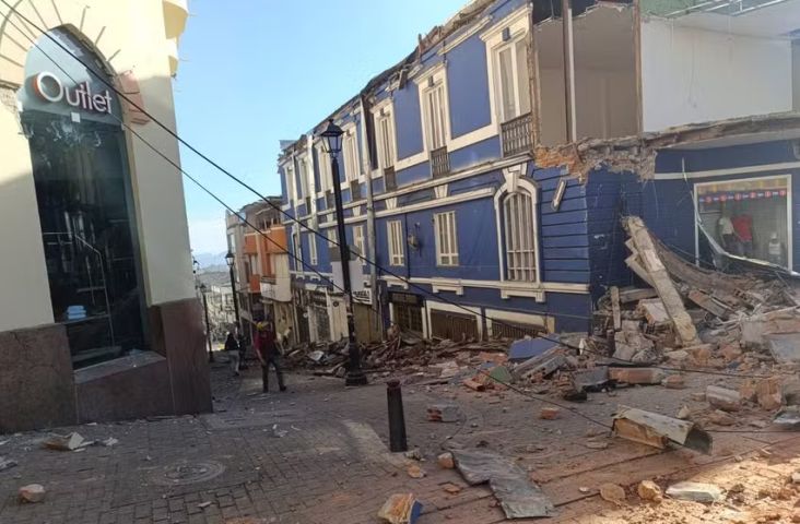 (Vídeo) Terremoto de magnitude 7,4 atinge a Colômbia, deixa feridos e provoca desabamentos