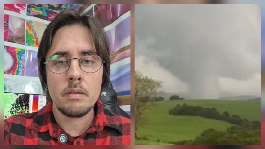 VÍDEO: Meteorologista alerta para “surto de tornados” no Oeste do Sul do Brasil