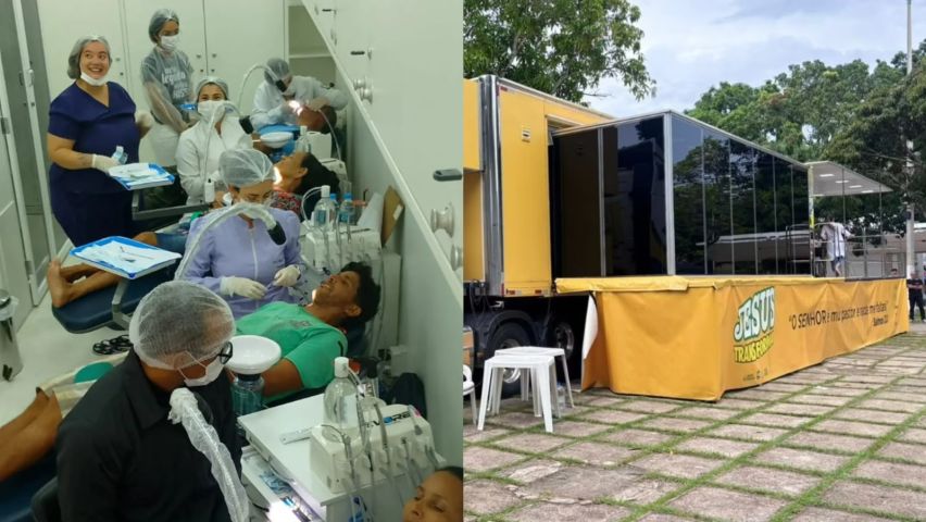 Projeto da Igreja Batista leva atendimento médico gratuito a Tubarão pela primeira vez