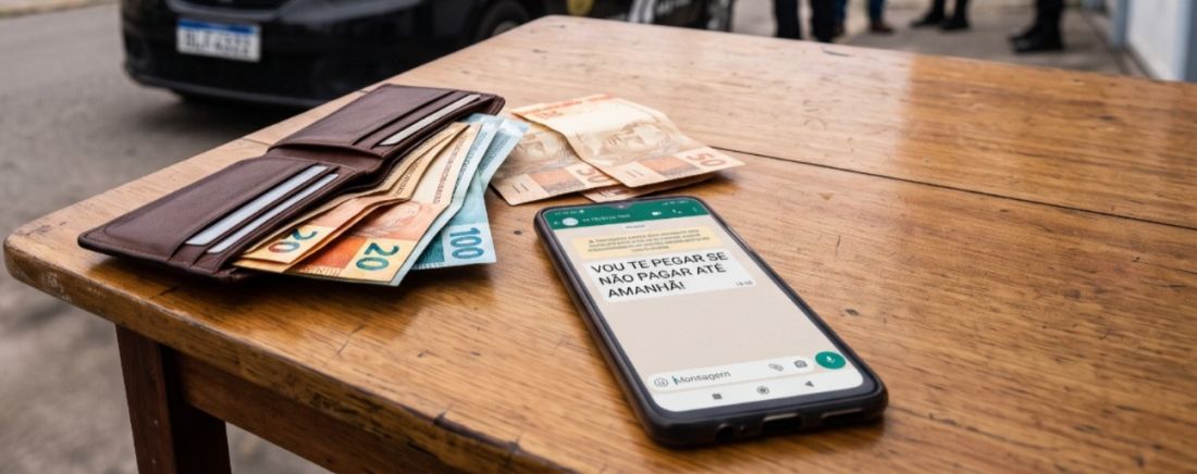 Suspeito de agiotagem e extorsão é preso após ameaçar vítima em Tubarão