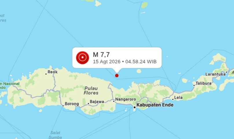 Terremoto de magnitude 7.7 atinge a Indonésia; autoridades emitem alerta de tsunami