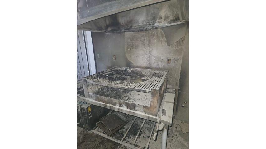 Incêndio atinge restaurante no Centro de Braço do Norte