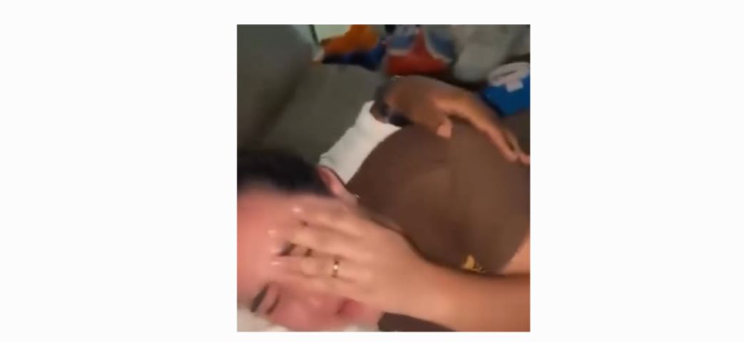 (Vídeo) Em SC: Marido cai na risada ao descobrir motivo do choro da esposa grávida