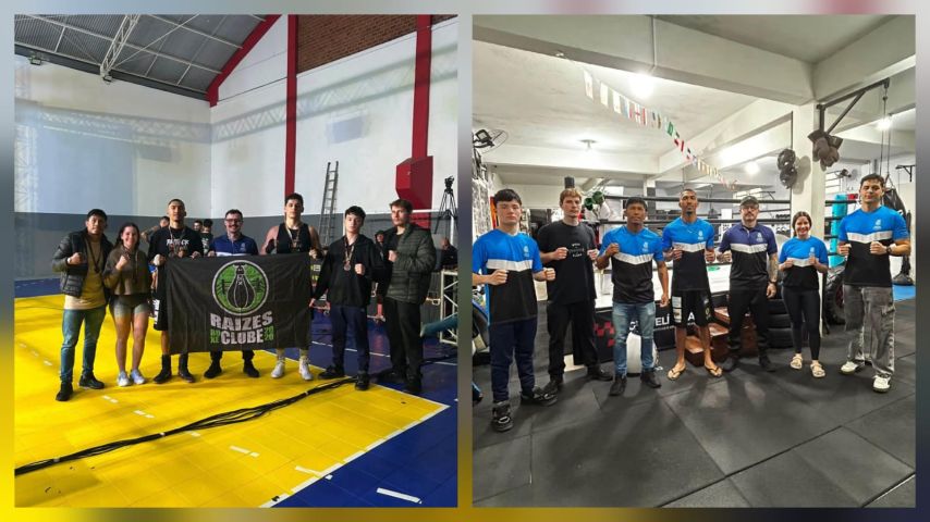 Lutadores de Tubarão são destaque em competição de boxe