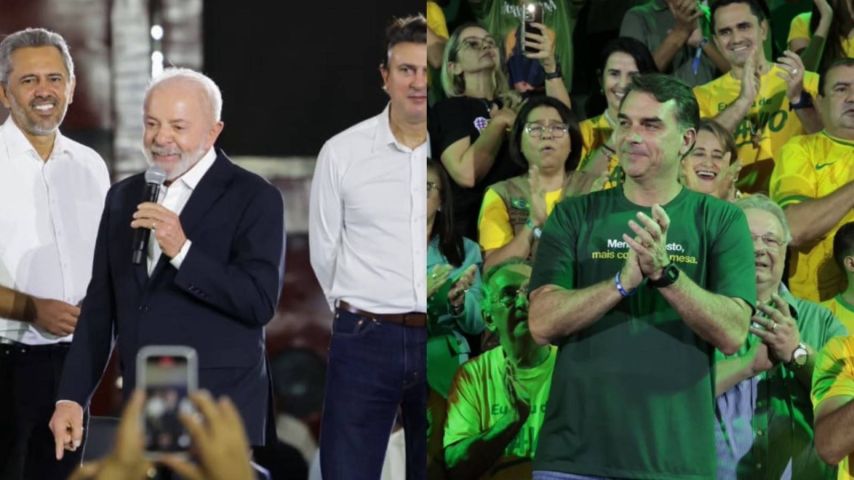 Lula e Flávio Bolsonaro devem faltar ao primeiro debate presidencial da Band