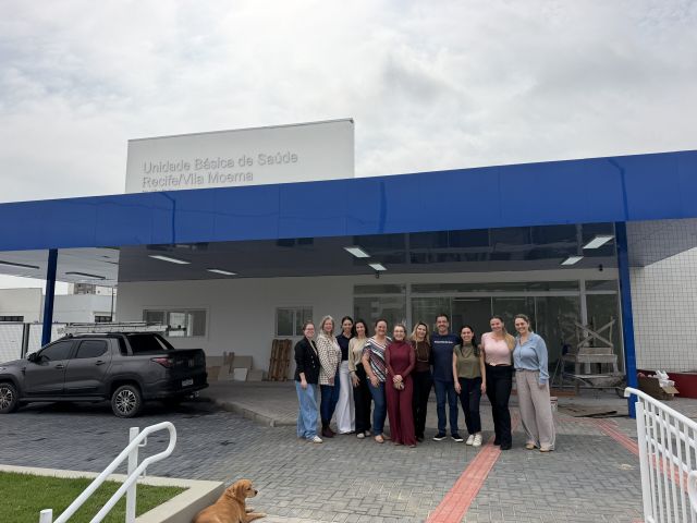 Construção da nova Unidade Básica de Saúde Recife/Vila Moema está 80% concluída