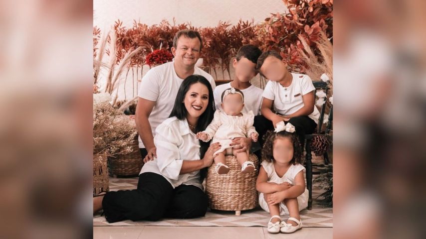 ‘Não sei como vou viver sem vocês’: mãe se despede do marido e dos dois filhos mortos em tragédia na SC-305