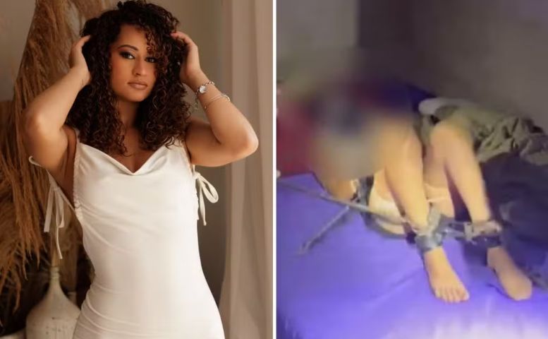 (Vídeo) Jovem é resgatada amarrada e amordaçada em casa após ficar cinco dias desaparecida em Goiás