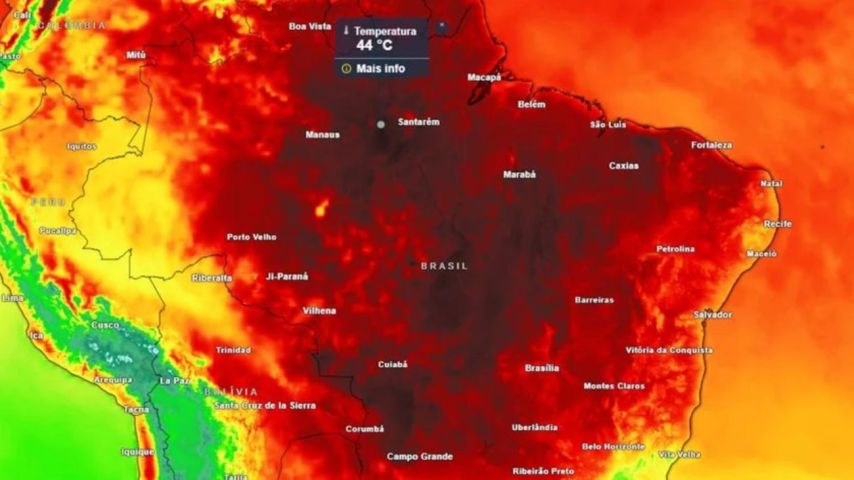Frio já tem data para ir embora: massa de ar perde força e calor de até 45°C deve voltar ao Brasil nos próximos dias
