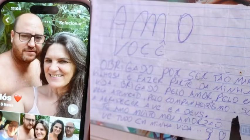 Após um ano, viúva encontra carta de amor do marido morto em explosão no PR 