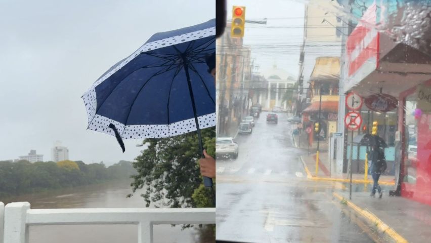 Amurel entra em alerta para temporais, granizo e chuva de até 200 mm