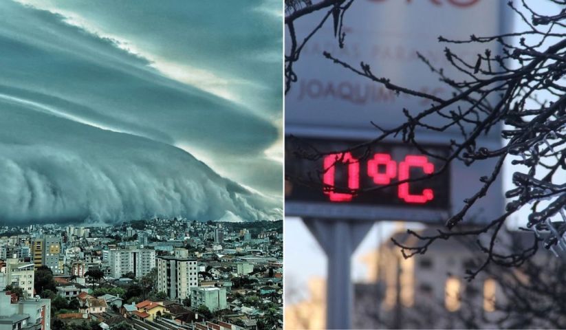 Após ciclone extratropical com chuvas de 200 mm, nova massa de ar frio já tem data para dar as caras; veja onde pode fazer até 0°C