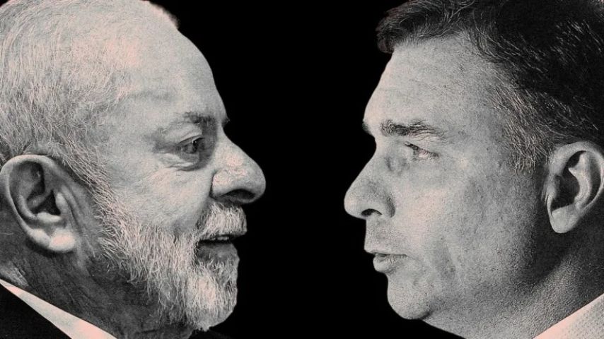 Flávio Bolsonaro aparece à frente de Lula em cenário de segundo turno, aponta pesquisa