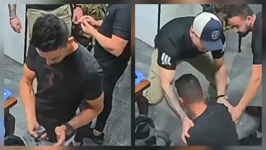VÍDEO: Homem fica em estado grave após ser atingido no peito por um disparo acidental