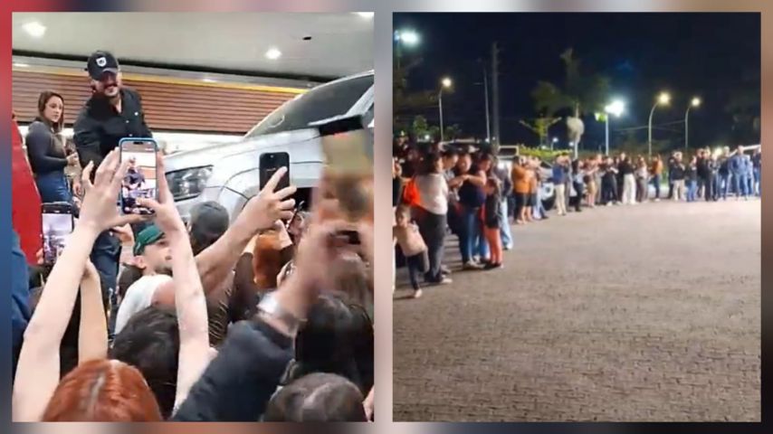 VÍDEO: Influenciador César Rincon reúne milhares de fãs e seguidores durante visita em Tubarão