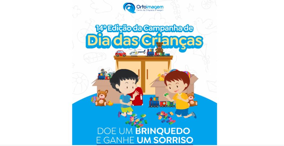 Ortoimagem lança 14ª edição da campanha do Dia das Crianças em Tubarão