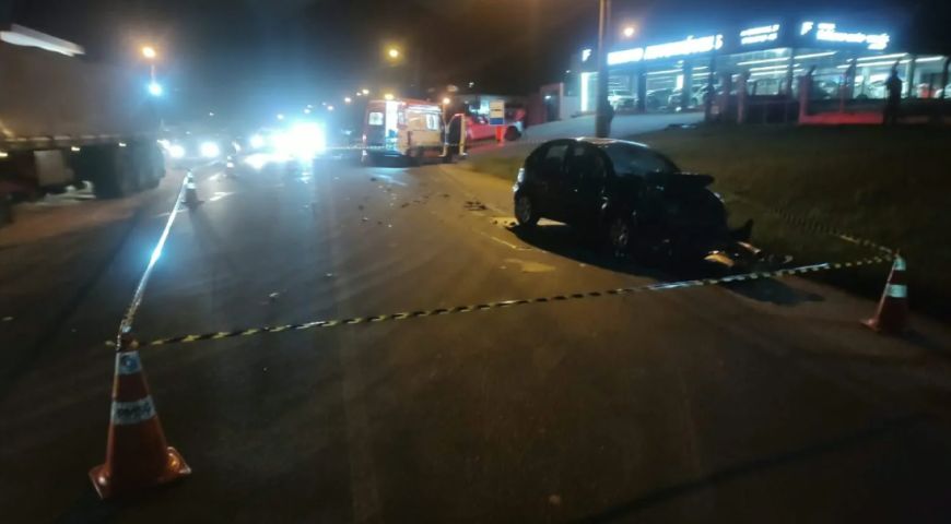 Acidente com vítima fatal é registrado na SC-370, em Gravatal