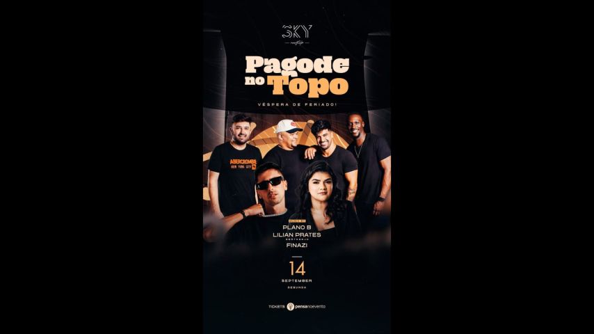 Noite com pagode, sertanejo e funk embala véspera de feriado em Tubarão