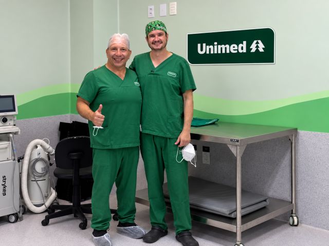 Hospital Unimed Tubarão realiza primeiro procedimento de PIPAC, técnica inovadora contra tumores