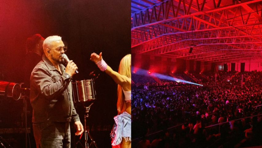 Arena Multiuso lota para shows de Belo, Pixote e Jeito Moleque em Tubarão