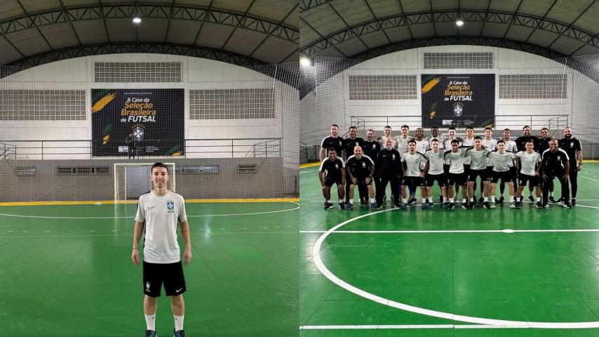 Atleta do Tubarão Futsal integrará Seleção Brasileira no Sul-Americano Sub-20