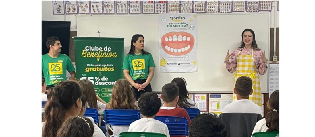 4ª edição do + Sorriso no seu Cotidiano contempla 130 crianças com ações de saúde, prevenção e cuidado
