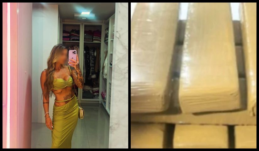 Cabeleireira é presa com submetralhadora e mais de 40 kg de drogas em Tubarão