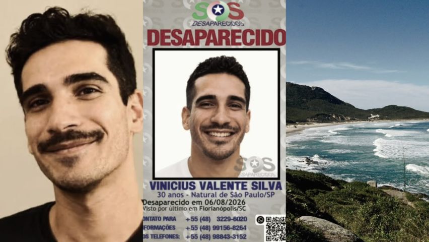 Bancário desaparecido em SC pediu corrida para a Galheta antes de sumir; VÍDEO