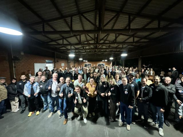 Pepê Collaço reúne mais de 500 pessoas em Ituporanga e amplia presença no Alto Vale