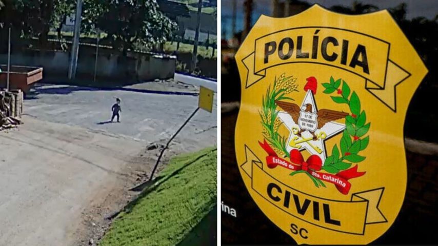 VÍDEO: Criança de 1 ano e 6 meses foge de creche em Braço do Norte e vai sozinha até local de trabalho da mãe