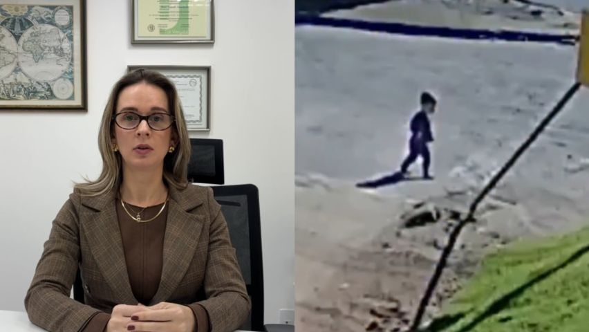 MP investiga como bebê de 1 ano e meio saiu sozinho de creche em Braço do Norte e andou 50 metros por rua com carros