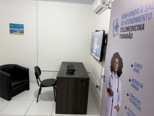Telemedicina completa um ano em Tubarão com 32.600 consultas realizadas