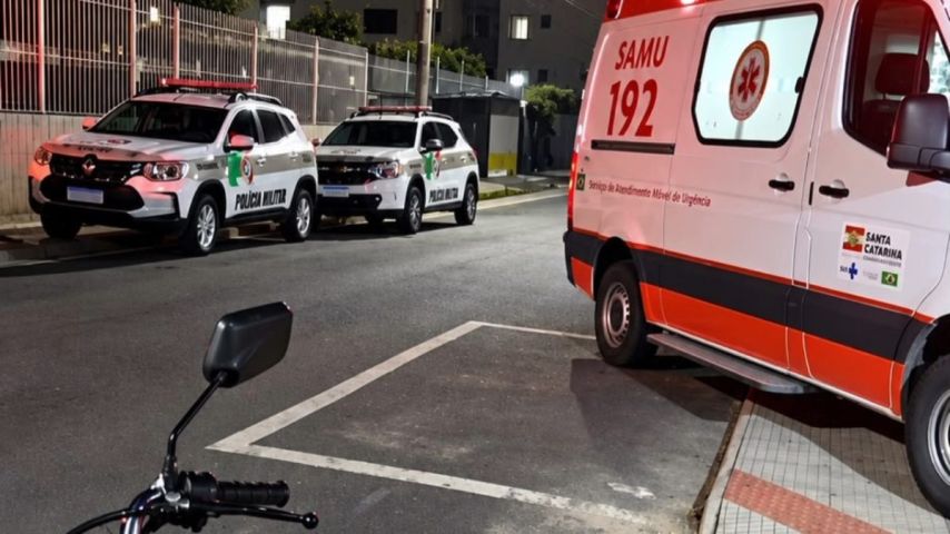 Mulher morre após queda do 7º andar em Criciúma; Polícia Civil investiga suspeita de homicídio