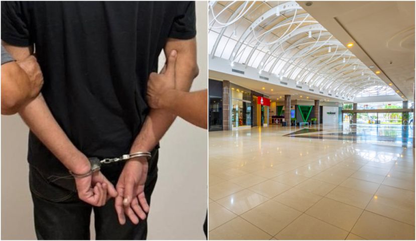 Atualização: Suspeito de tentativa de furto é localizado e preso dentro do Farol Shopping, em Tubarão