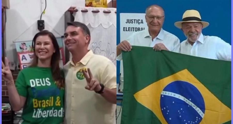 (Vídeo) Lula e Flávio Bolsonaro votam na manhã deste domingo, 4