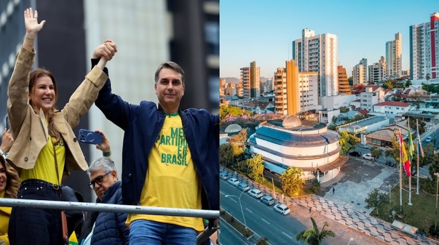 70,66%: Tubarão registra ampla vantagem de Flávio Bolsonaro no primeiro turno para presidente