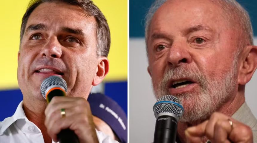 Datafolha: Flávio Bolsonaro, 49%; Lula, 45%