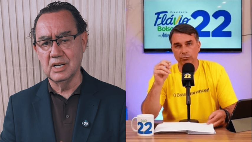 Augusto Cury grava vídeo e comenta apoio a Flávio Bolsonaro