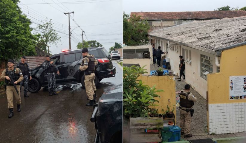 (Vídeo) Urgente: 13 crianças reféns em creche de Curitiba são liberadas; homem armado é morto pela polícia