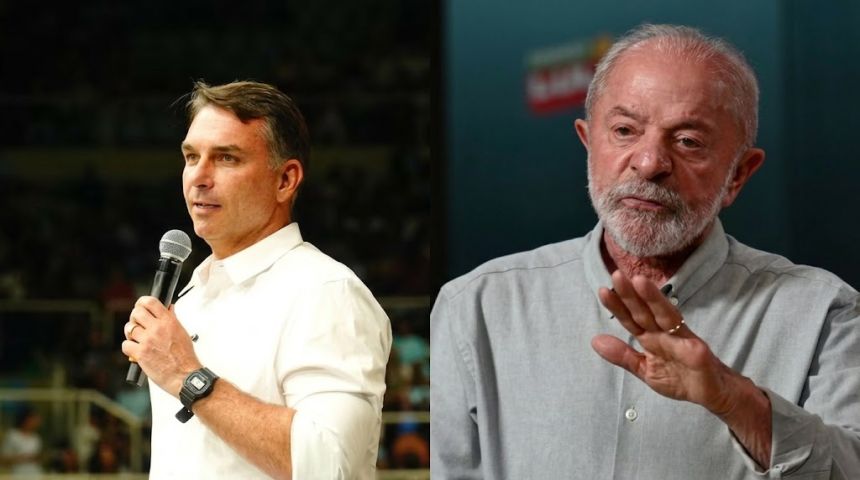Pesquisa Quaest: Flávio Bolsonaro (PL) aparece com 46%, enquanto Lula aparece com 44%