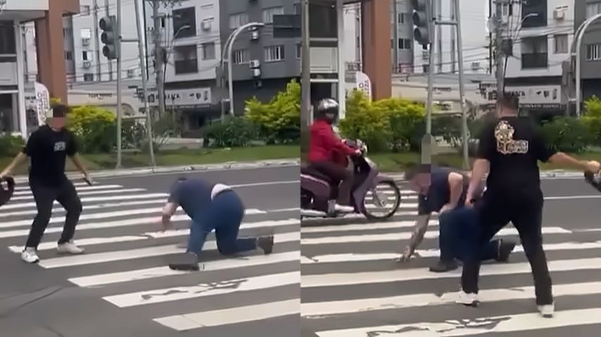Motorista é agredido após discussão na Avenida Centenário, em Criciúma
