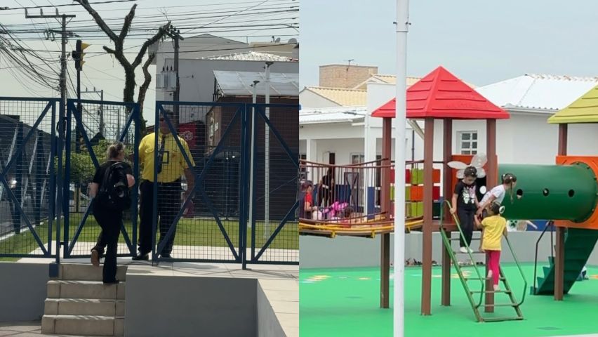 Após casos de fuga em SC, veja como funciona a segurança nas creches de Tubarão; VÍDEO
