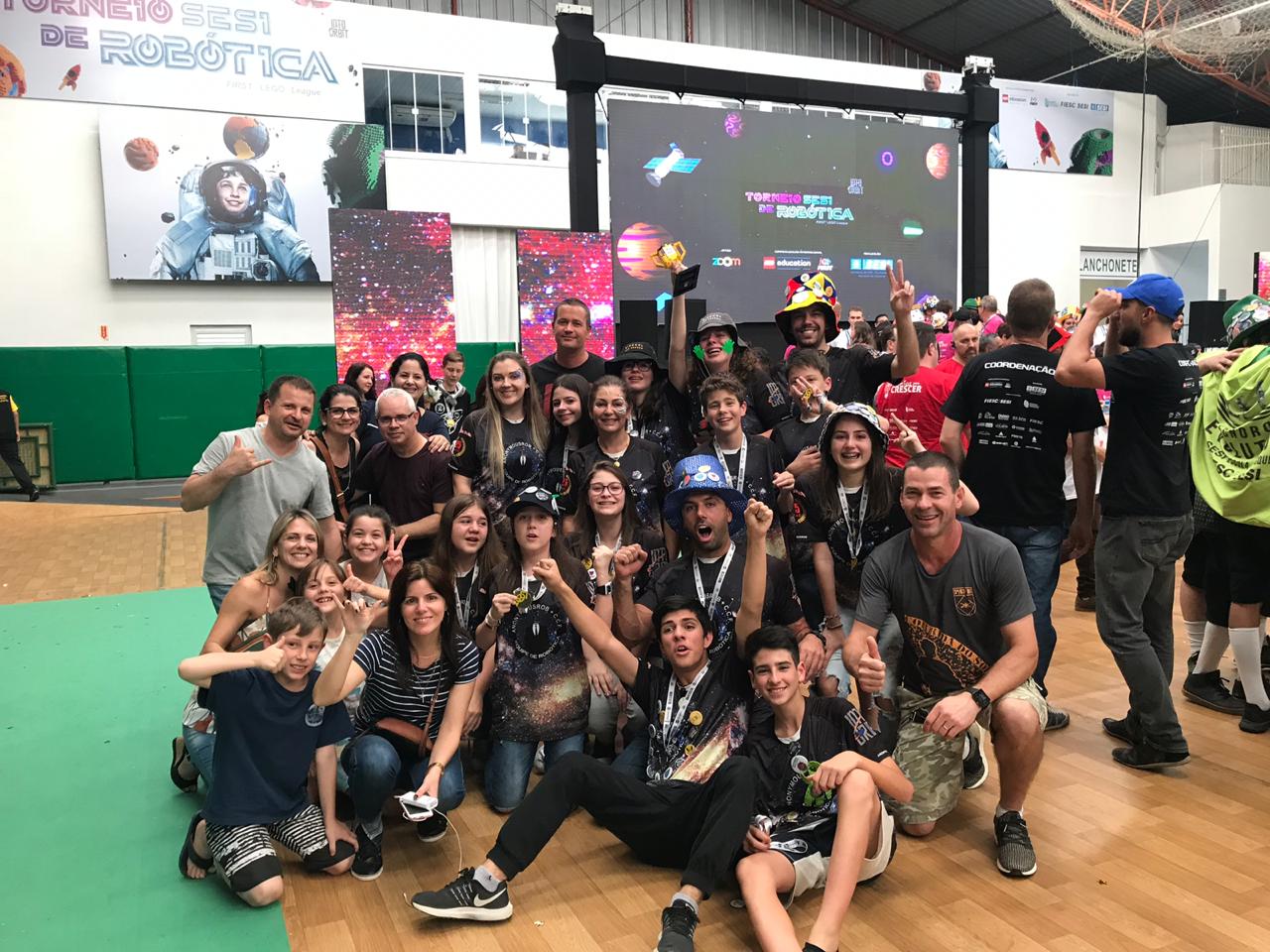 Equipe de Tubarão é classificada para o Torneio Nacional de Robótica