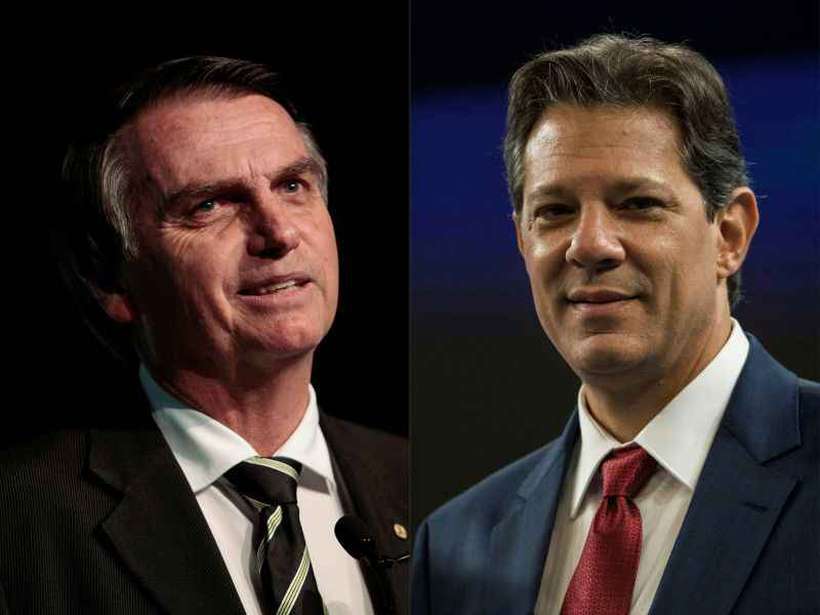 Pesquisa Ibope: Bolsonaro aparece com 50% contra 37% de Haddad