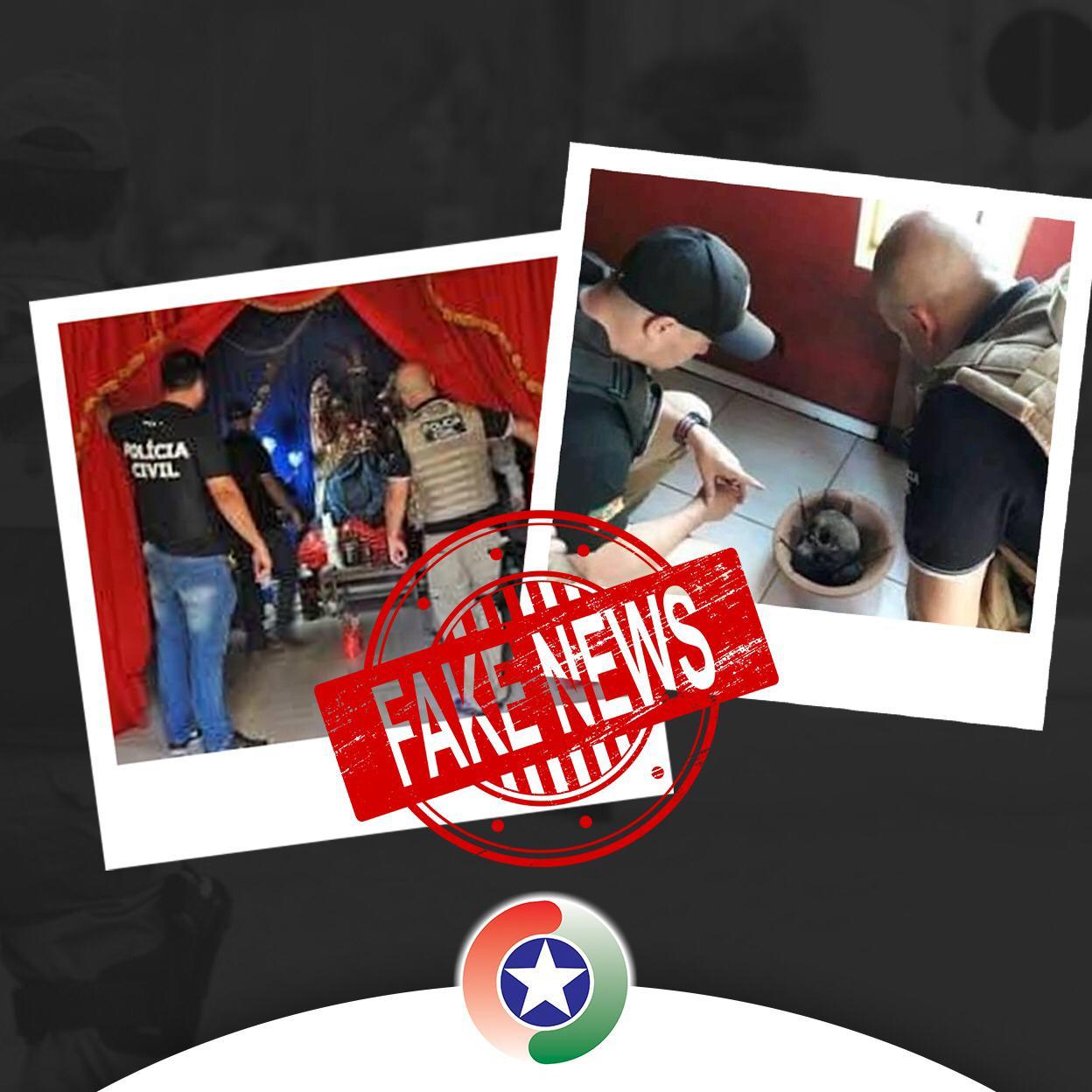 Áudios e fotos de crianças raptadas para rituais satânicos em SC são fakes