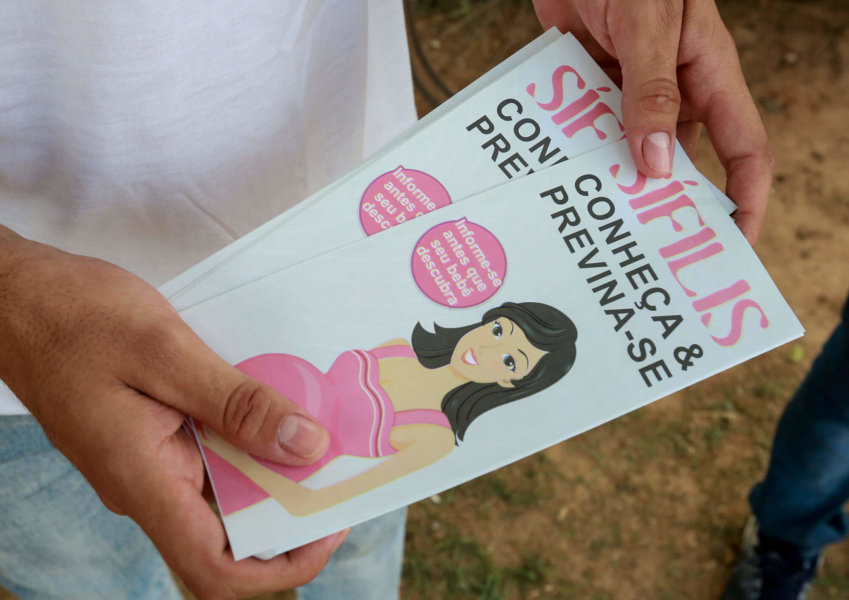 Combate à Sífilis: População receberá orientações e testes neste sábado (27)