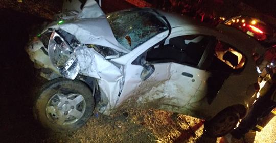 Quatro pessoas morrem em grave acidente em Morro da Fumaça