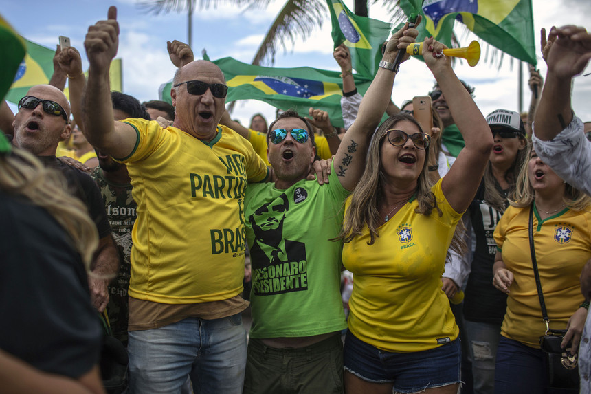 Bolsonaro vence em Lisboa com uma vantagem de 30 pontos sobre Haddad