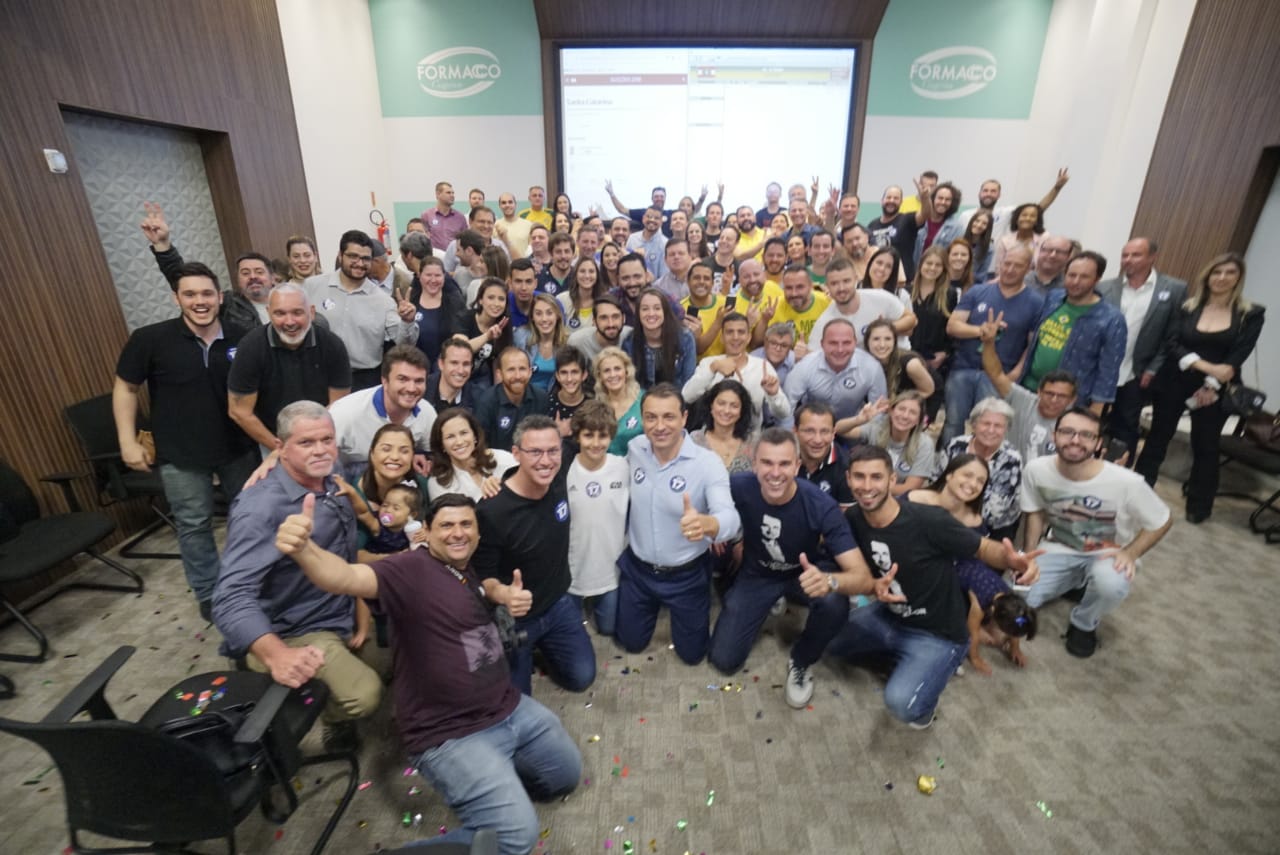 Novo governador: “Santa Catarina, muito obrigado”